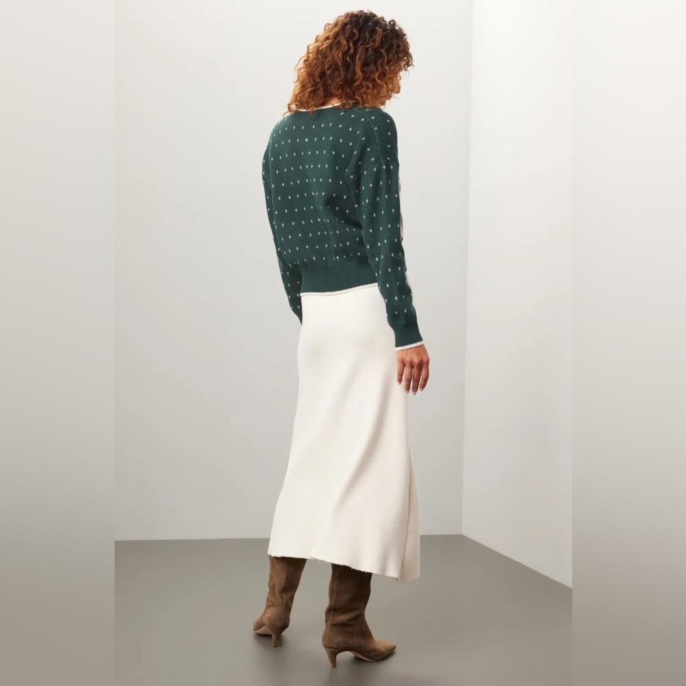 Rachel Antonoff Staffy bookends cardigan - Picture 2 of 9